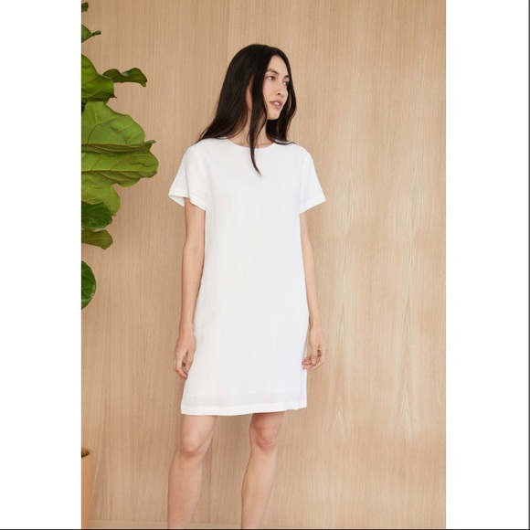 Jenni Kayne Dresses & Skirts - Jenni Kayne White Linen Mini Dress, X-Small